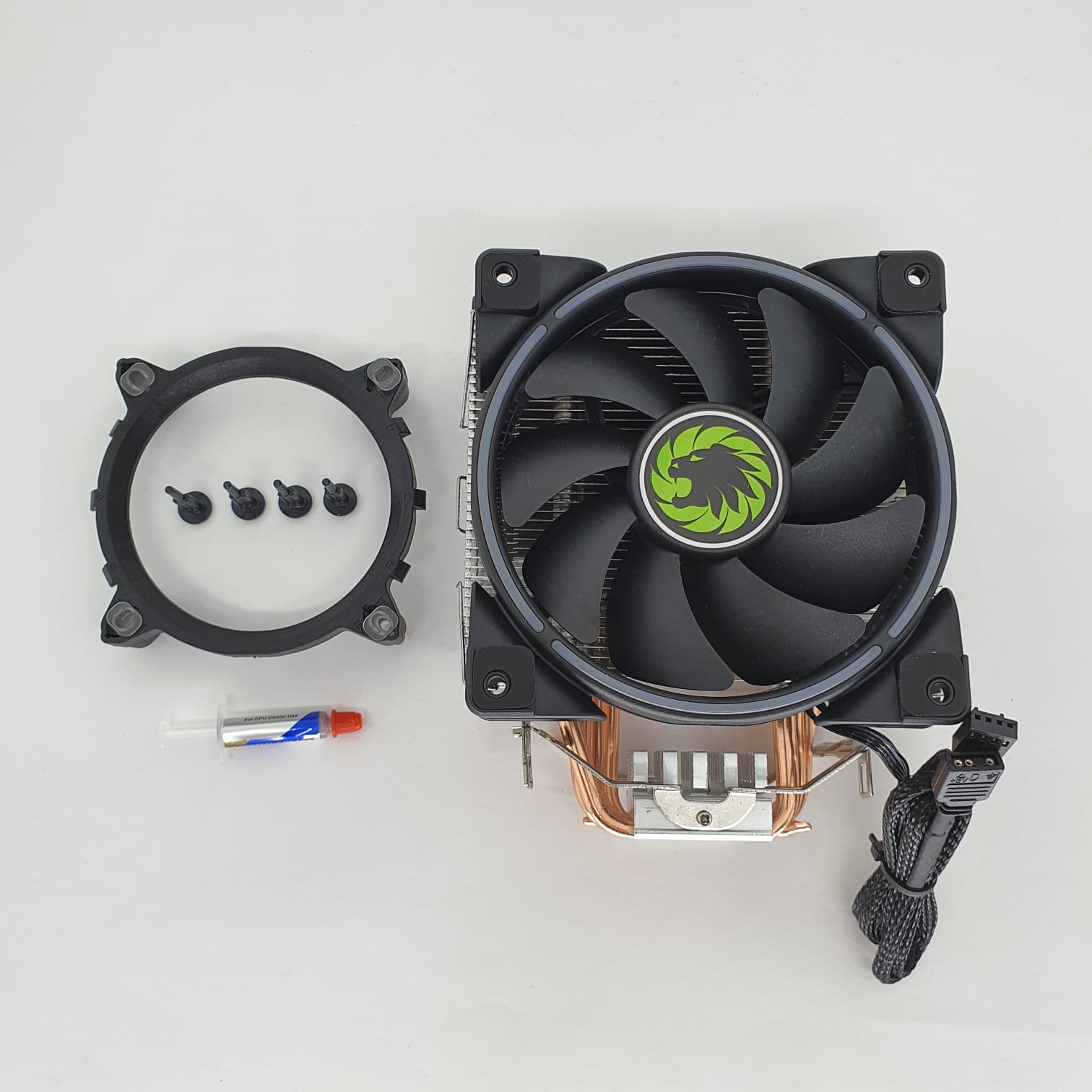 Air Cooler Gamemax Gamma 500, 125mm, Intel/AMD, RGB, C/ Controladora  RMT1673N - Cavuca: a loja de informática campeã!