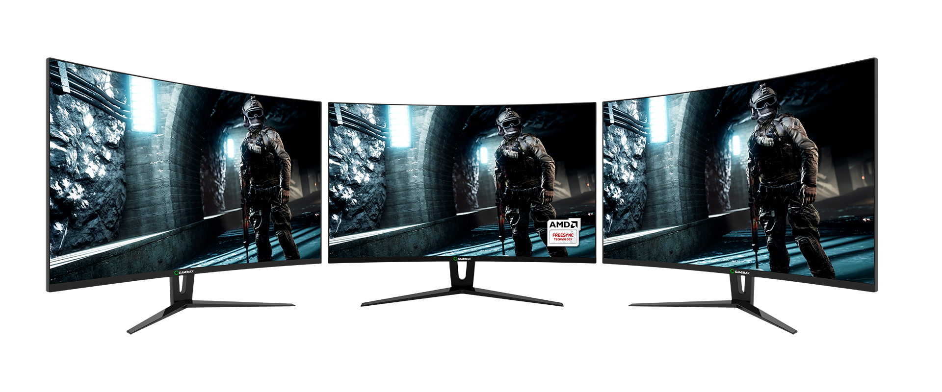 Monitor Gamemax LED GMX27C144 Full HD 27 Curvo no Paraguai 