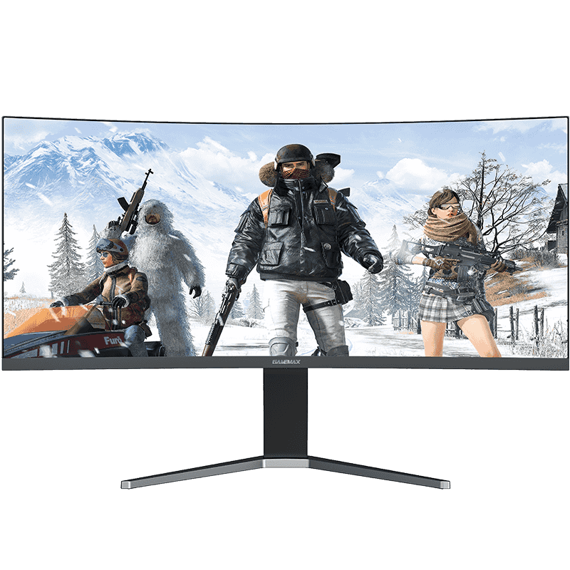 Monitor Gamemax GMX24C144 Black 144HZ Curve - Camicado