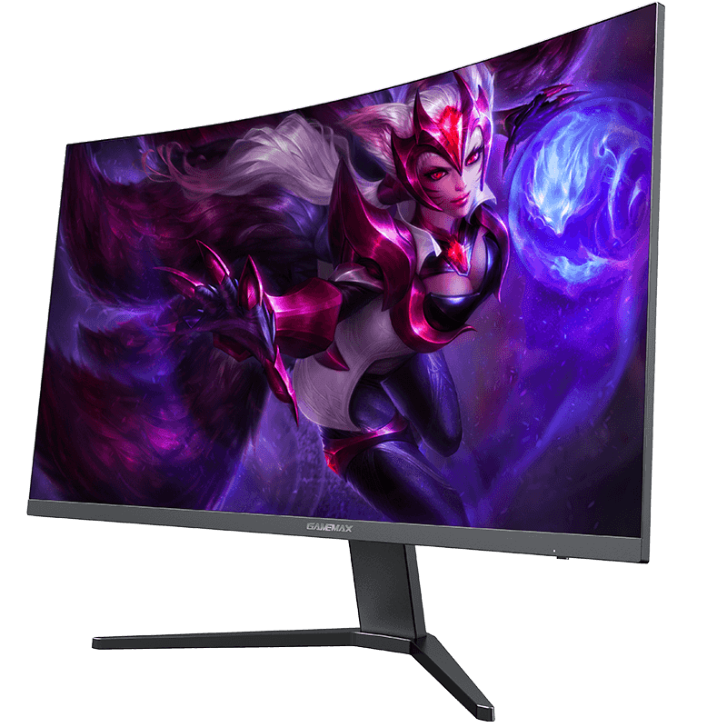 Monitor Gamer Gamemax 32´ Curvo, 144Hz, LED WQHD, Displa