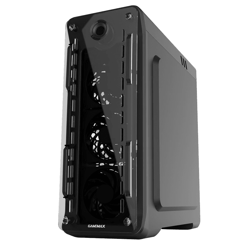 GABINETE GAMEMAX G510 OPTICAL PRETO