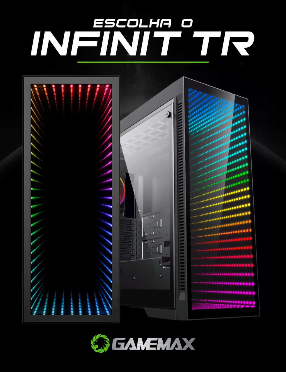 Novo Infinit Rainbow, Novo Infinit Rainbow M908-TR já Chegou na Chipart  Link para compra  Link para REVIEW COMPLETO -   By Gamemax Brasil