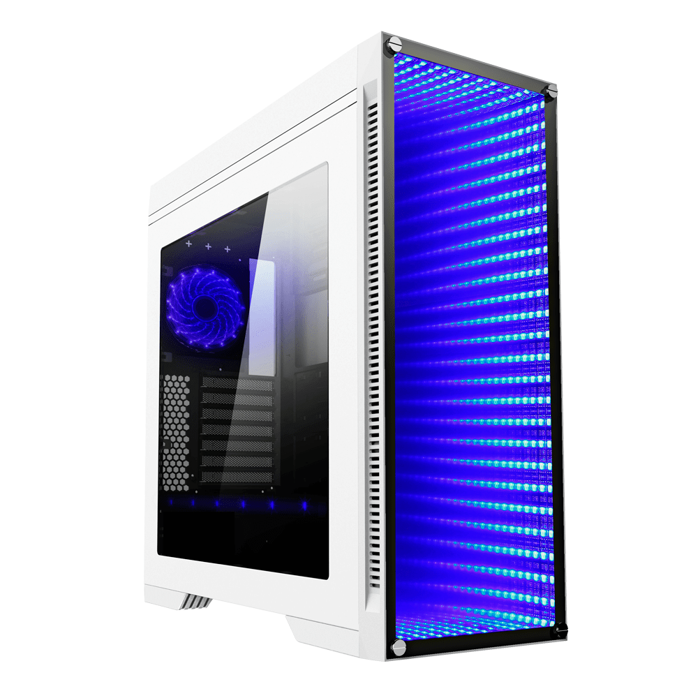 Gabinete GameMax Infinit Preto Com Led RGB, M-908