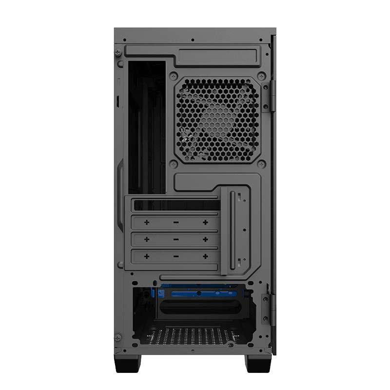 GABINETE GAMEMAX STRATOS MINI ITX PRETO ARGB