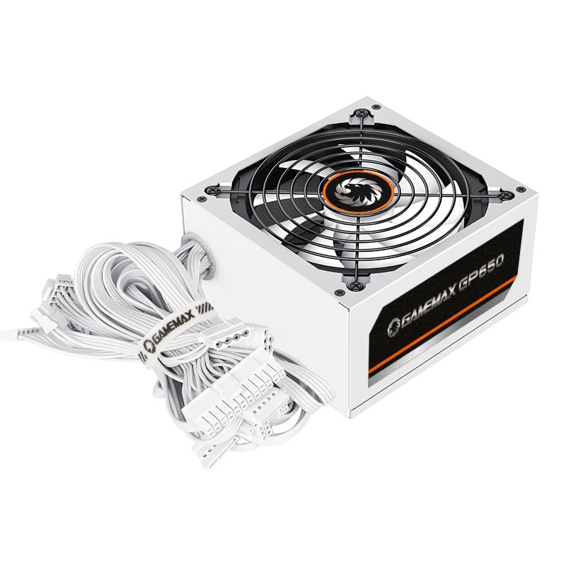 Fontes de Energia - Fonte Gamemax Modular 550W / ATX / 50-60Hz - 80 Plus  (RGB-550) - Chipset Informática