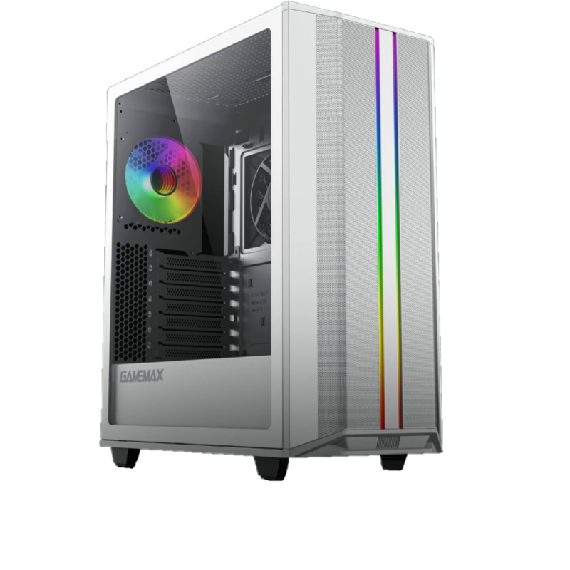 Gamemax - Gabinete Precision White COC